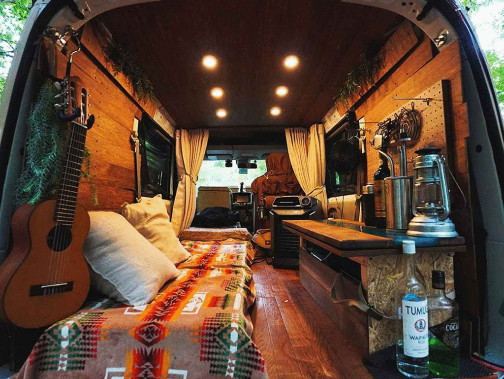 車中泊（車内）