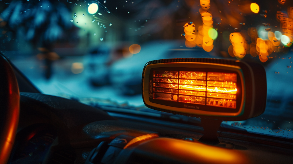 車内ヒーターの安全な使い方