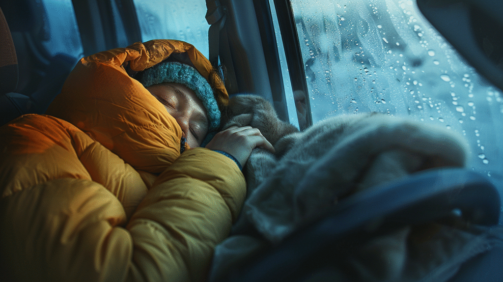 車中泊で快眠できない3つの理由