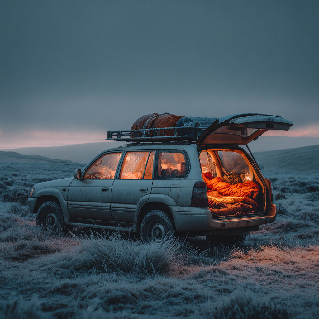 冬の車中泊で直面する3つの課題と解決の鍵