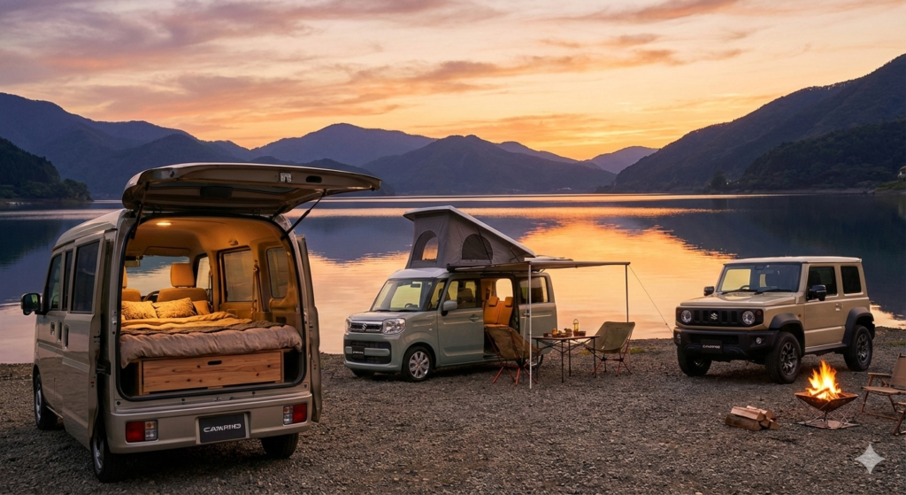 軽自動車で車中泊のメリット・デメリット